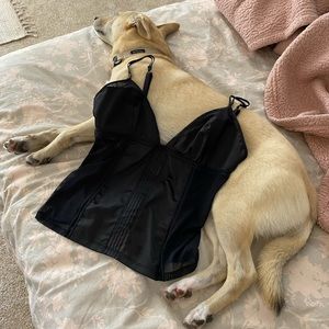 Victoria’s Secret Black Lingerie Cami